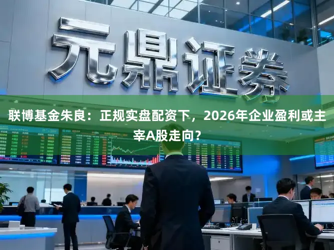联博基金朱良：正规实盘配资下，2026年企业盈利或主宰A股走向？