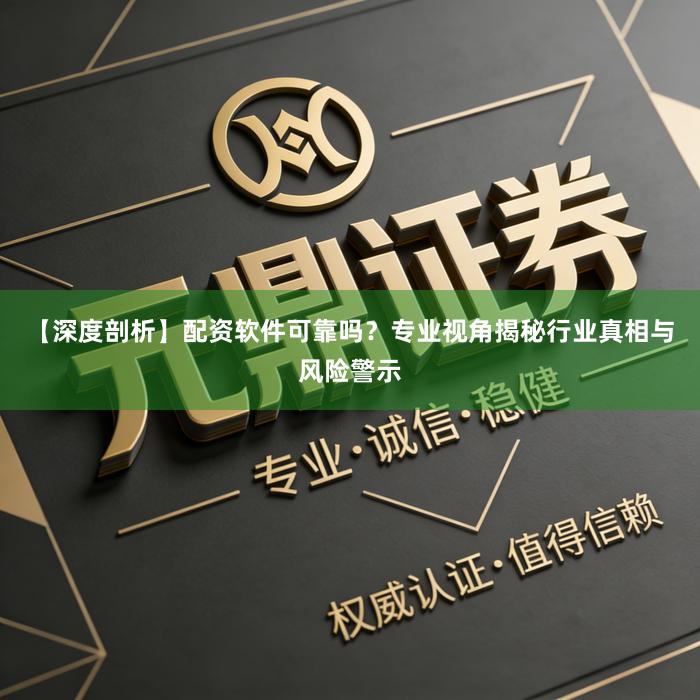 【深度剖析】配资软件可靠吗？专业视角揭秘行业真相与风险警示