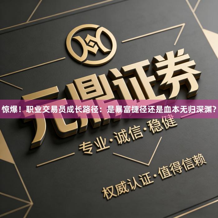 惊爆！职业交易员成长路径：是暴富捷径还是血本无归深渊？