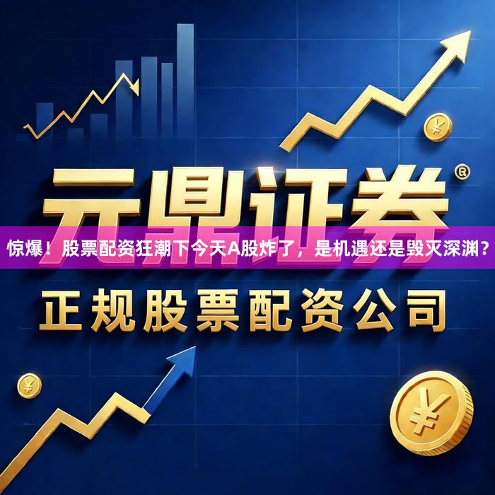 惊爆！股票配资狂潮下今天A股炸了，是机遇还是毁灭深渊？
