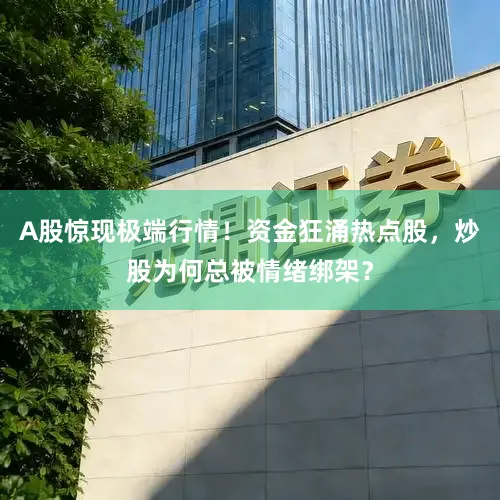A股惊现极端行情！资金狂涌热点股，炒股为何总被情绪绑架？
