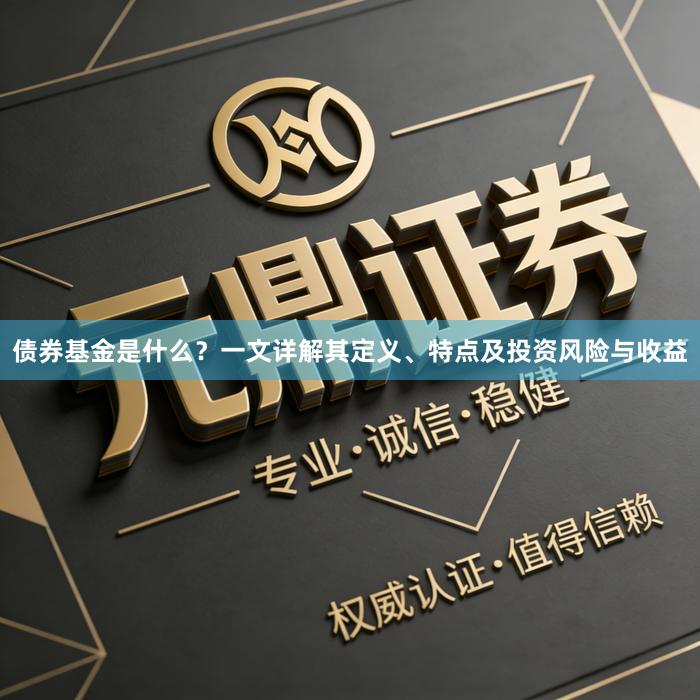 债券基金是什么？一文详解其定义、特点及投资风险与收益