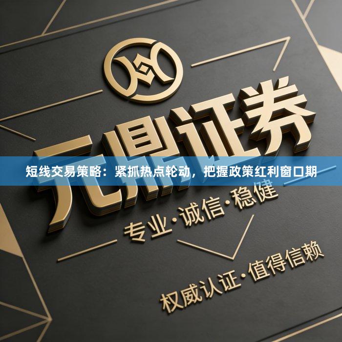 短线交易策略：紧抓热点轮动，把握政策红利窗口期